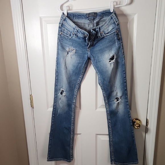 Silver Jeans Blue Boot Cut Denim - Picture 1 of 8